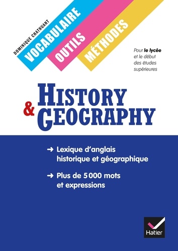 Dominique Chathuant - History Geography Classes européennes, Vocabulaire, outils et méthodes éd. 2022 PDF.