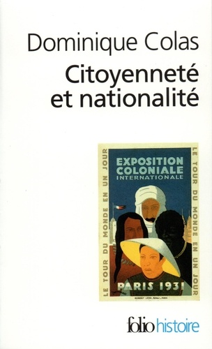 Dominique Colas - Citoyenneté et nationalité.