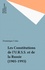 Les constitutions de l'URSS et de la Russie (1905-1993)