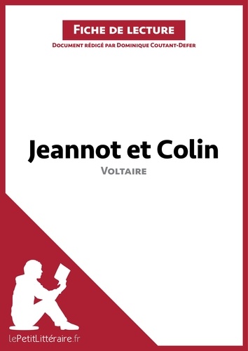 Jeannot et Colin de Voltaire. Fiche de lecture