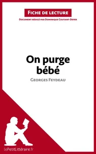 On purge bébé de Georges Feydeau