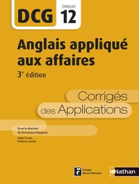 DCG12 Anglais appliqué aux affaires - Corrigés des applications.pdf