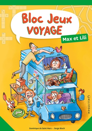 Bloc jeux voyage Max et Lili