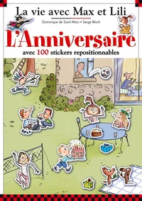 L'Anniversaire avec 100 stickers repositionnables