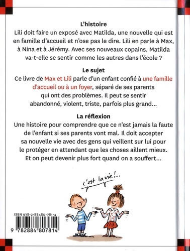 La copine de Lili est en famille daccueil