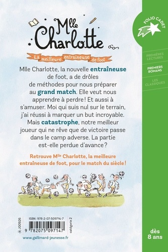 Une Aventure de Mlle Charlotte Tome 2 La meilleure entraîneuse de foot