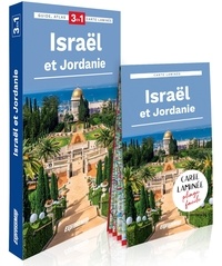 Dominique Derlicki et Sylwia Gromadzka - Israël et Jordanie - Guide + Atlas + Carte laminée 1/1 000 000.