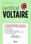 Certificat Voltaire. 20 tests corrigés + 4 tests corrigés en ligne