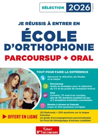Je réussis mon entrée en école d'orthophonie