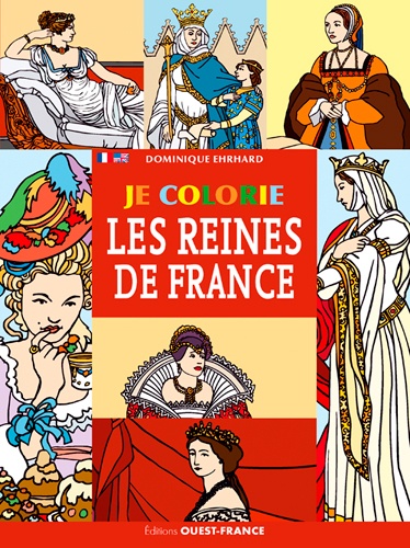 Je colorie les reines de France