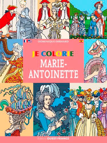 Je colorie Marie Antoinette