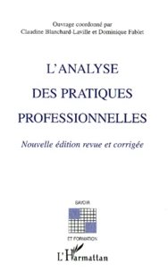 L'analyse des pratiques professionnelles