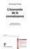 L'économie de la connaissance 3e édition revue et corrigée