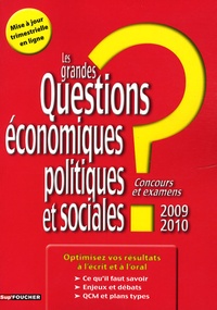 Dominique Glaymann - Les grandes Questions économiques, politiques et sociales - Concours et examens.
