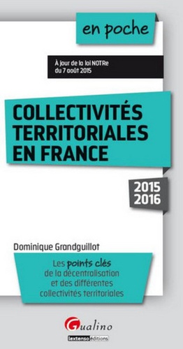 Dominique Grandguillot - Collectivités territoriales en France.
