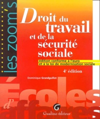 Dominique Grandguillot - Droit du travail et de la sécurité sociale.