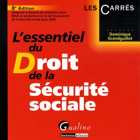 L'essentiel du droit de la Sécurité sociale 8e édition