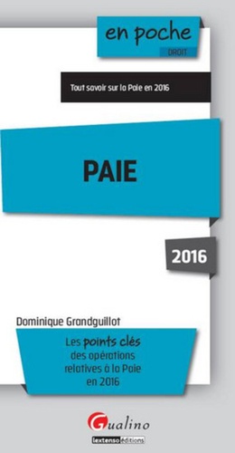 Paie  Edition 2016
