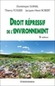 Dominique Guihal et Jacques-Henri Robert - Droit répressif de l'environnement.