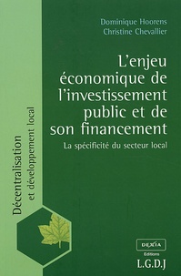 Lenjeu économique de linvestissement public et de son financement - La spécificité du secteur local.pdf