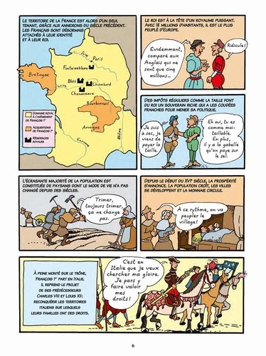 L'histoire de France en BD Tome 7 François 1er et la Renaissance