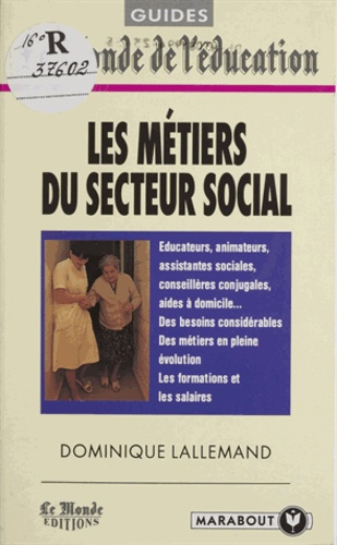 Les métiers du secteur social