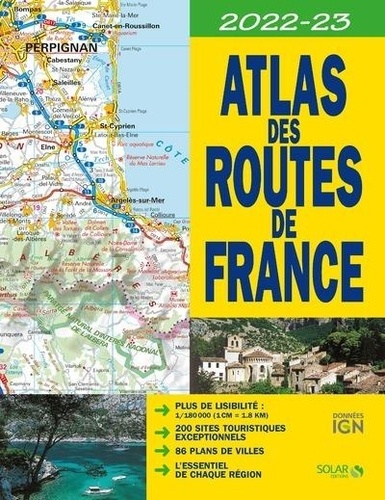 Atlas des routes de France  Edition 2022-2023