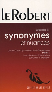 Dominique Le Fur - Dictionnaire des synonymes et nuances.