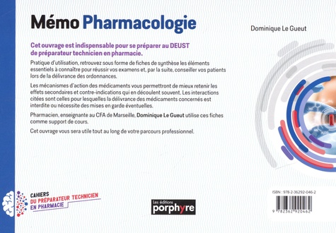 Mémo Pharmacologie 4e édition