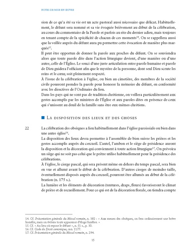 Dans l'espérance chrétienne. Célébrations pour les défunts