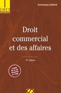 Dominique Legeais - Droit commercial et des affaires.