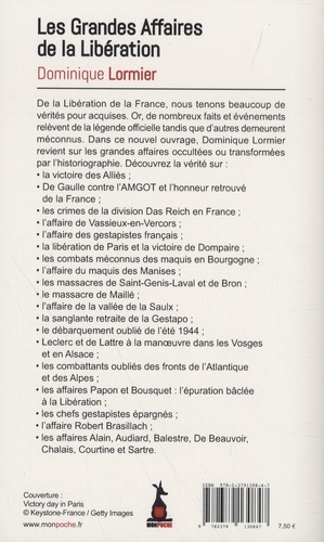 Les grandes affaires de la Libération. 1944-1945