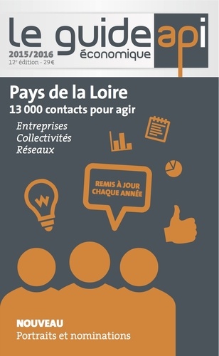 Dominique Luneau - Le guide économique des Pays de la Loire 2015-2016.