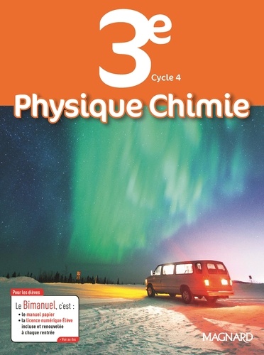 Dominique Meneret Noisette et Nicolas Begin - Physique chimie 3e Cycle 4.