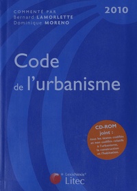 Dominique Moreno et Bernard Lamorlette - Code de l'urbanisme. 1 Cédérom