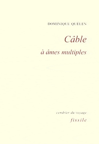 Dominique Quélen - Câble à âmes multiples.