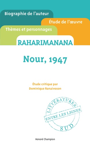 Dominique Ranaivoson - Raharimanana, Nour, 1947.