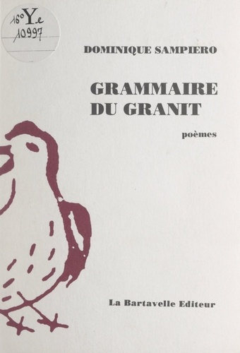 Grammaire du granit
