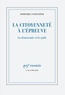 Dominique Schnapper - La citoyenneté à l'épreuve - La démocratie et les juifs.