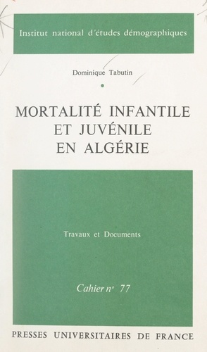 Mortalité infantile et juvénile en Algérie