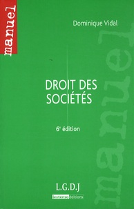 Dominique Vidal - Droit des sociétés.