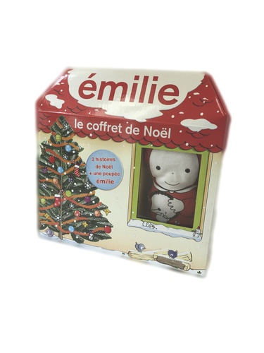 Domitille de Pressensé et  Guimauv' - Emilie  : Le coffret de Noël - Coffret 2 livres + 1 poupée.