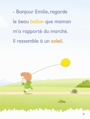 Je commence à lire avec Emilie Tome 1 Le ballon jaune