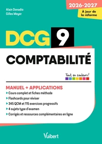 DCG 9 - Comptabilité : Manuel et Applications - Réforme 2026-2027