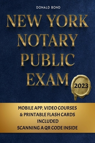  Donald Bond - New York Notary Public Exam.