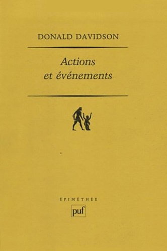 Donald Davidson - Actions et événements.
