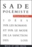 Idées sur les romans et sur le mode de la sanction des lois