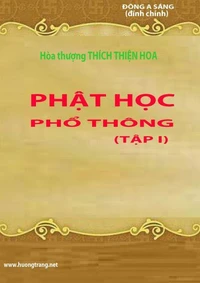 Phật học phổ thông (Tập I).