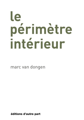 Dongen M.van - Le périmètre intérieur.