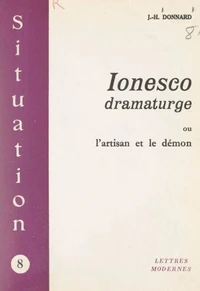 Ionesco dramaturge